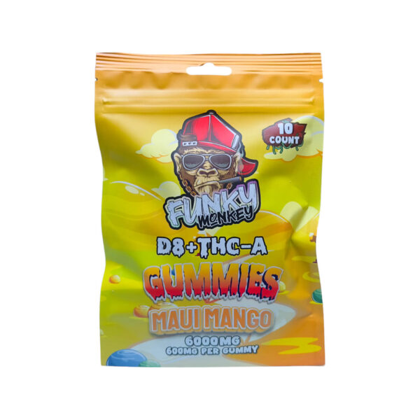 Funky Monkey - Mushroom Gummies maui-mango